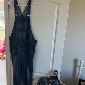 Women’s Blue Denim Overalls